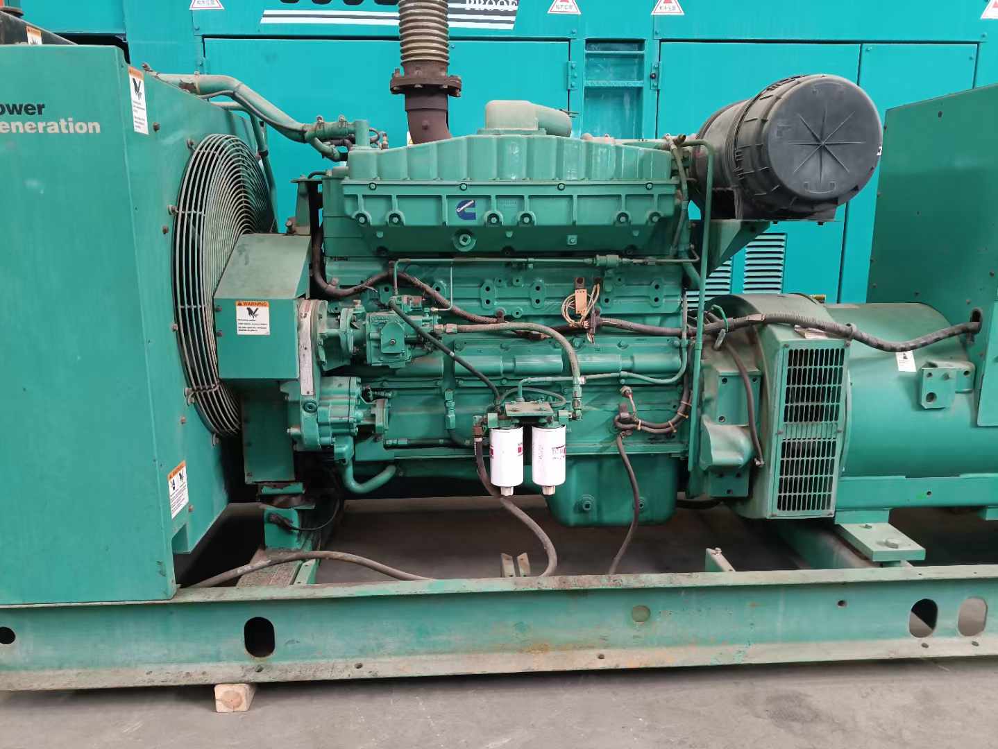 义县过载会对 600kW 柴油发电机组造成哪些损害？
